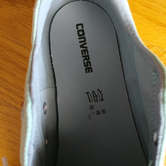 New with Box Mint Green Converse All Star Low Top Juniors Unisex 6 - Picture 5 of 10